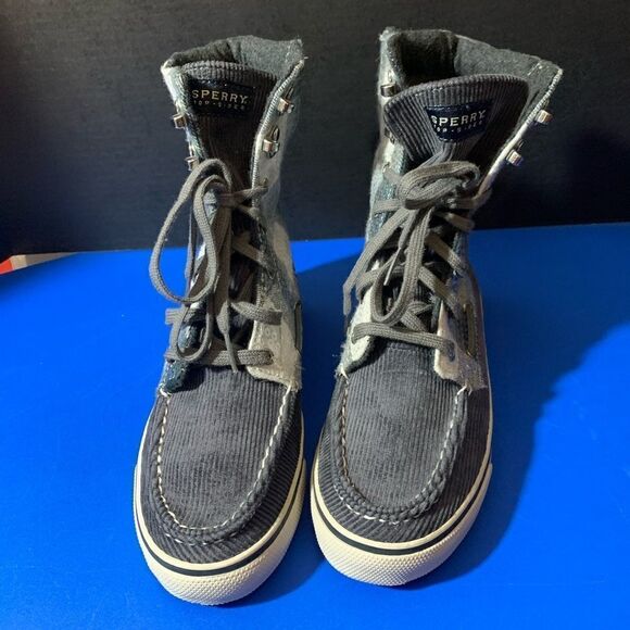 Sperry Hi Top Sequin Sneakers - Picture 2 of 7